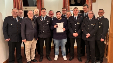 v.l.: Frank Hattendorf, Torsten Ziegler, Yves Nagel, Florian Reinke, Alexander Oebker, Thomas Heuermann, Tamino Oebker, Nico Sparkuhl, Klaus Corleis, Markus Lichtenberg, Sascha Apels, Jana Siemers, Björn Sienknecht